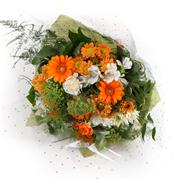Orange &amp; White Tied Bunch