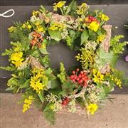 Rustic Woodland Meadow Wreath